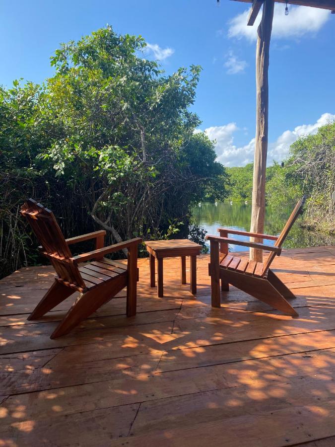Cabanas Tulum - Aldea Mangle & Cenote Luaran gambar