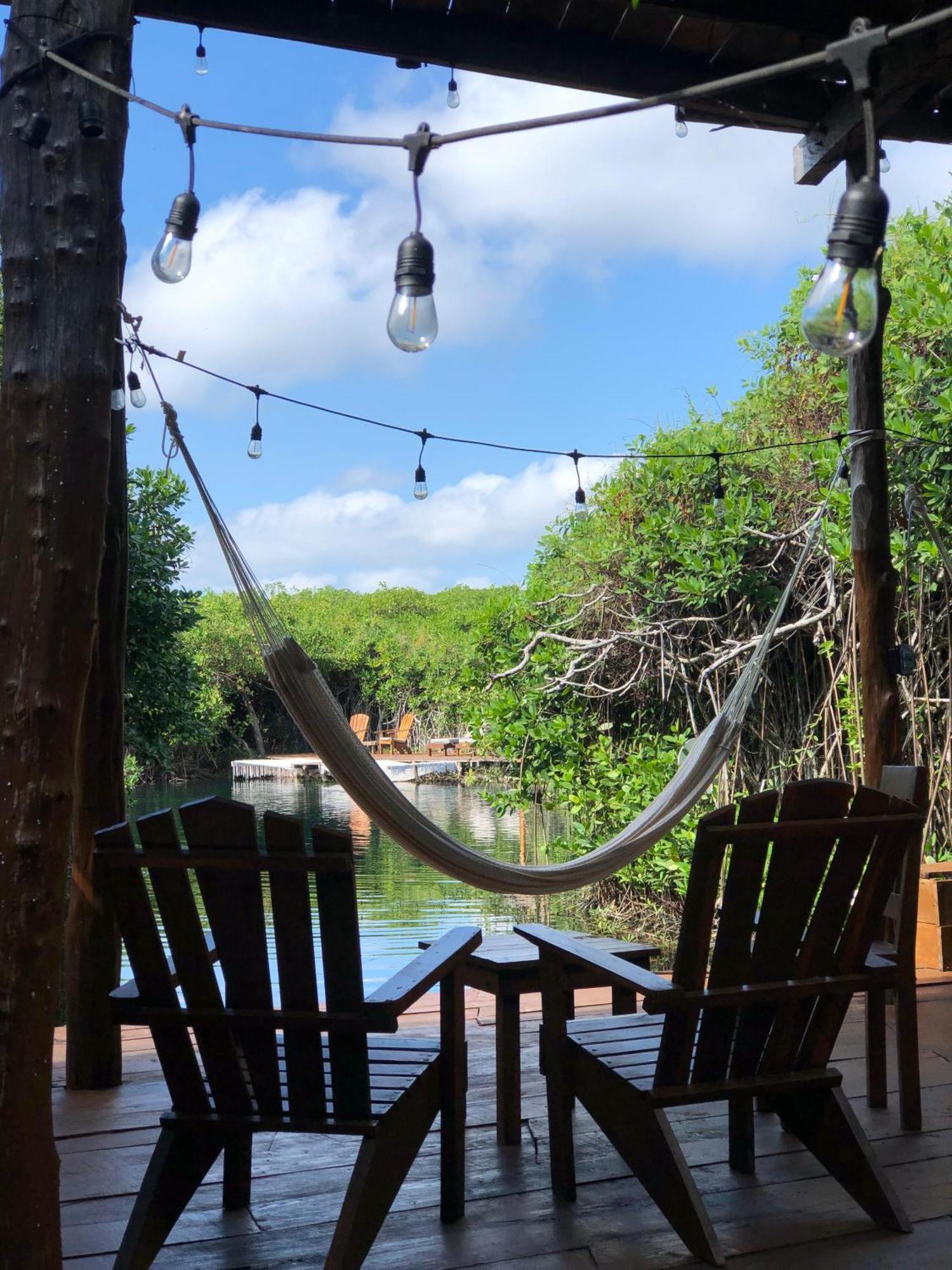 Cabanas Tulum - Aldea Mangle & Cenote Luaran gambar