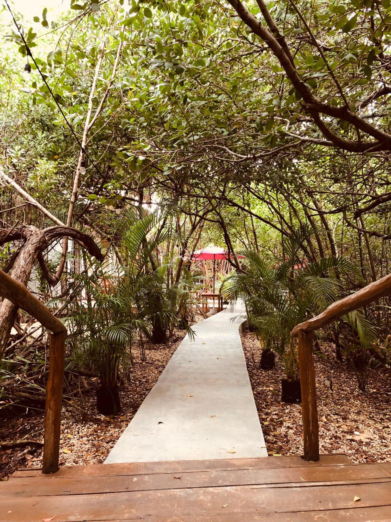Cabanas Tulum - Aldea Mangle & Cenote Luaran gambar