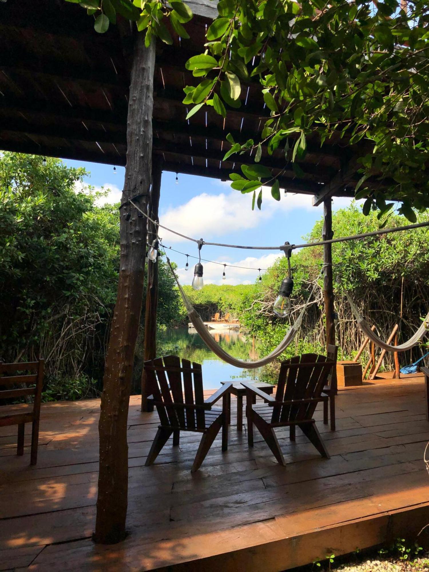 Cabanas Tulum - Aldea Mangle & Cenote Luaran gambar