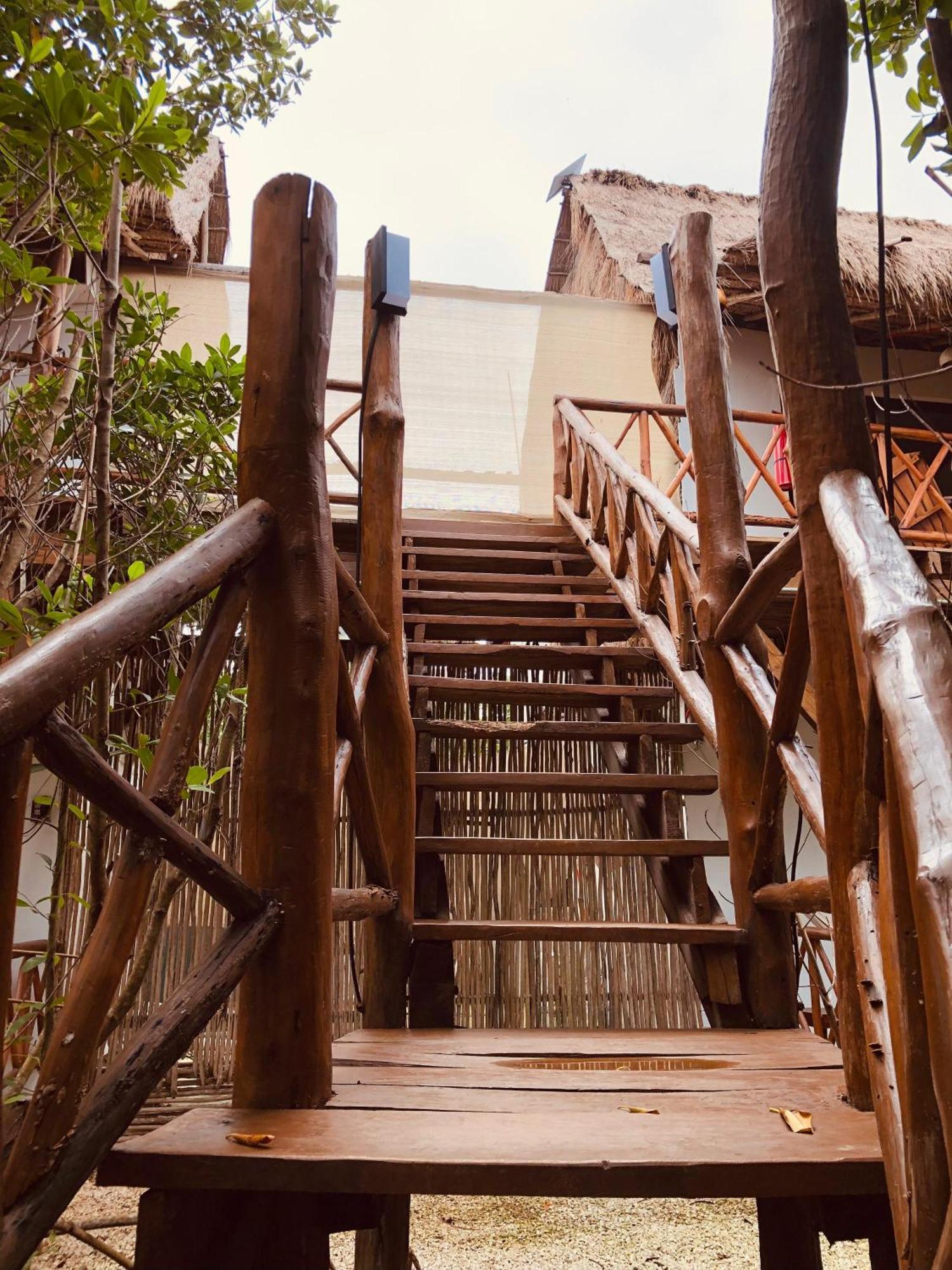 Cabanas Tulum - Aldea Mangle & Cenote Luaran gambar